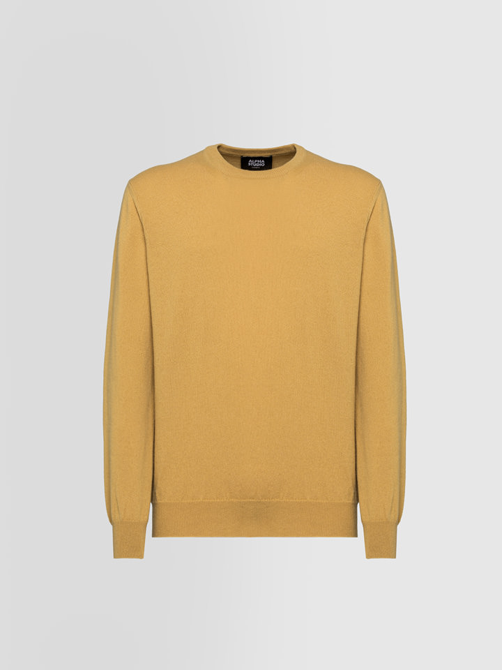 Alpha studio GIROCOLLO BASIC IN CASHMERE Affare Del Giorno