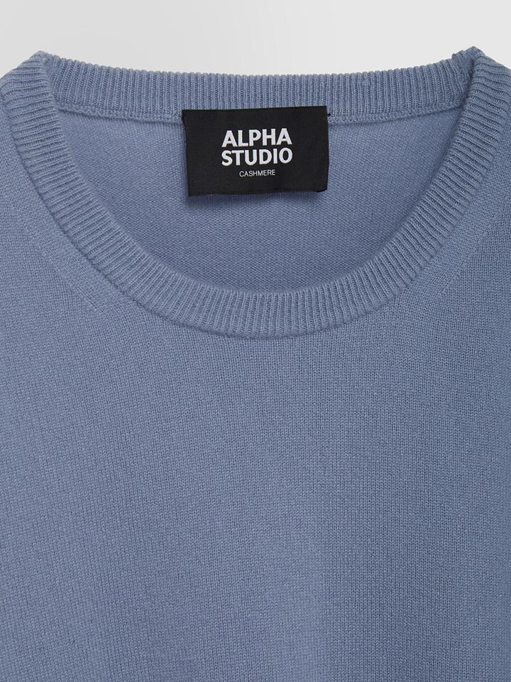 Alpha studio GIROCOLLO BASIC IN CASHMERE Prezzo Ridotto