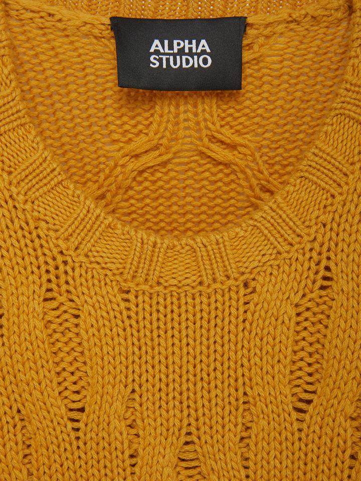 Alpha studio GIROCOLLO SPECIAL KNIT Sconto