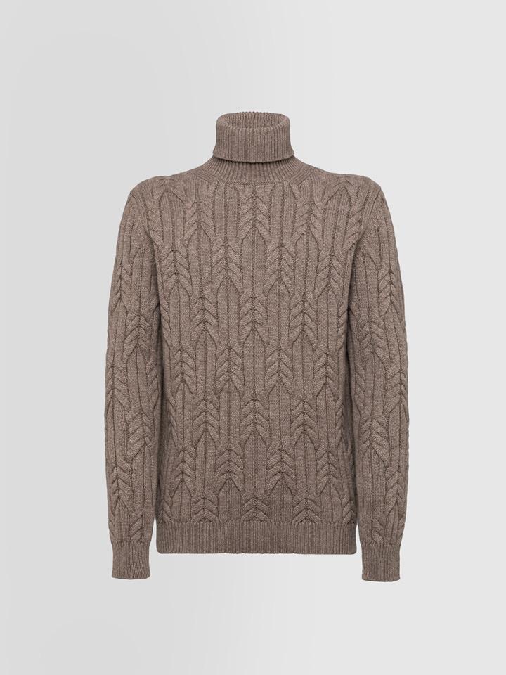 Alpha studio CICLISTA IN CASHMERE TRECCIA Offerte