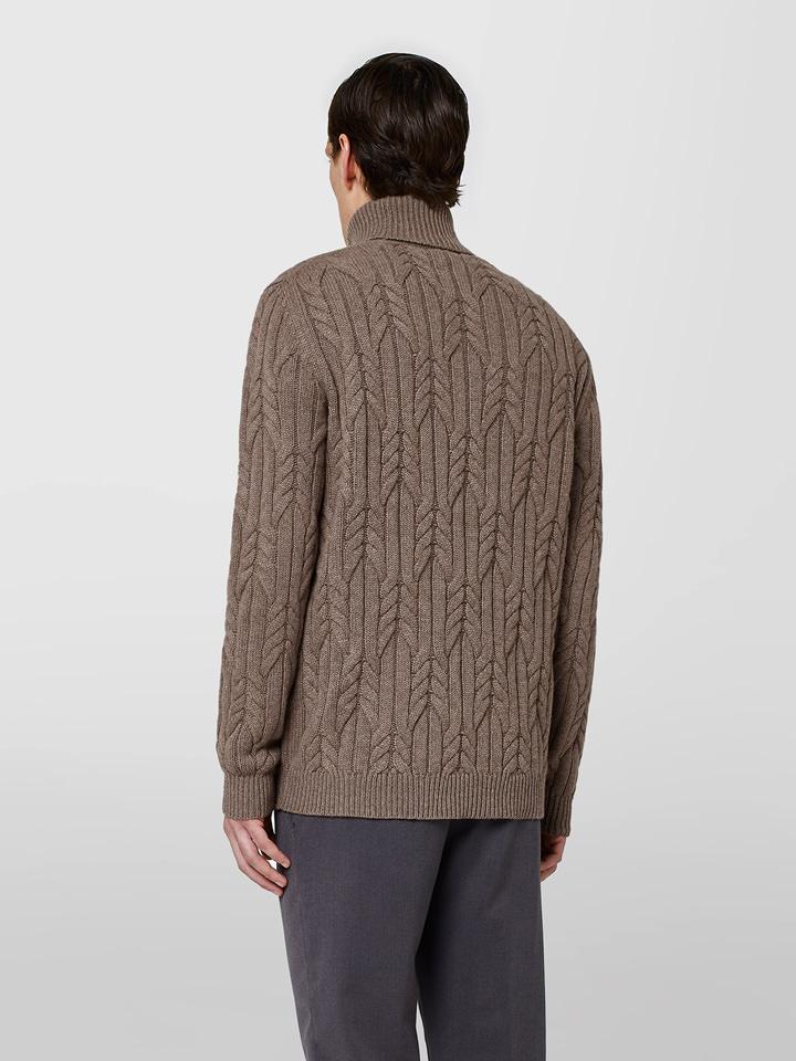 Alpha studio CICLISTA IN CASHMERE TRECCIA Offerte