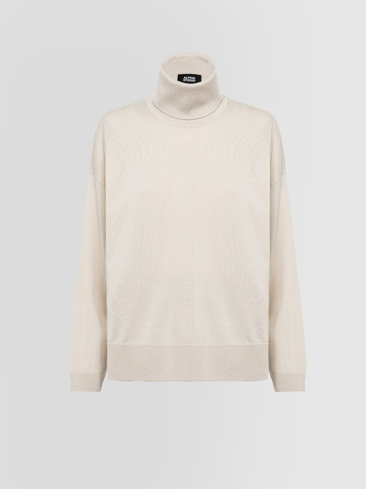 Alpha studio DOLCEVITA LAYERS CON SPACCHI Saldi Di Fabbrica