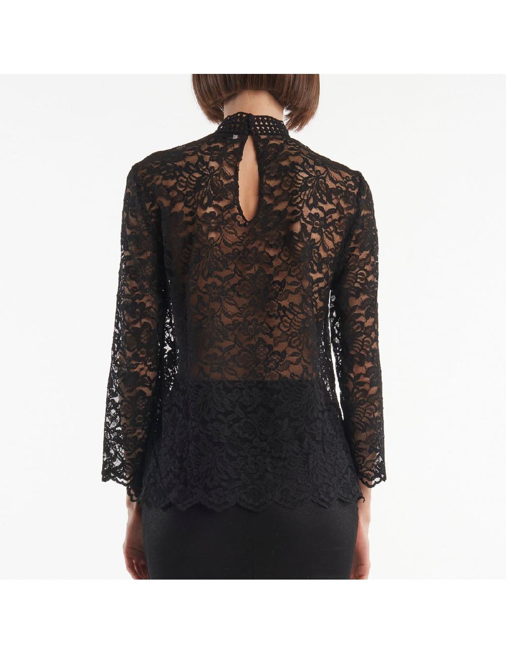 Angelo marani BLUSA IN PIZZO Novità