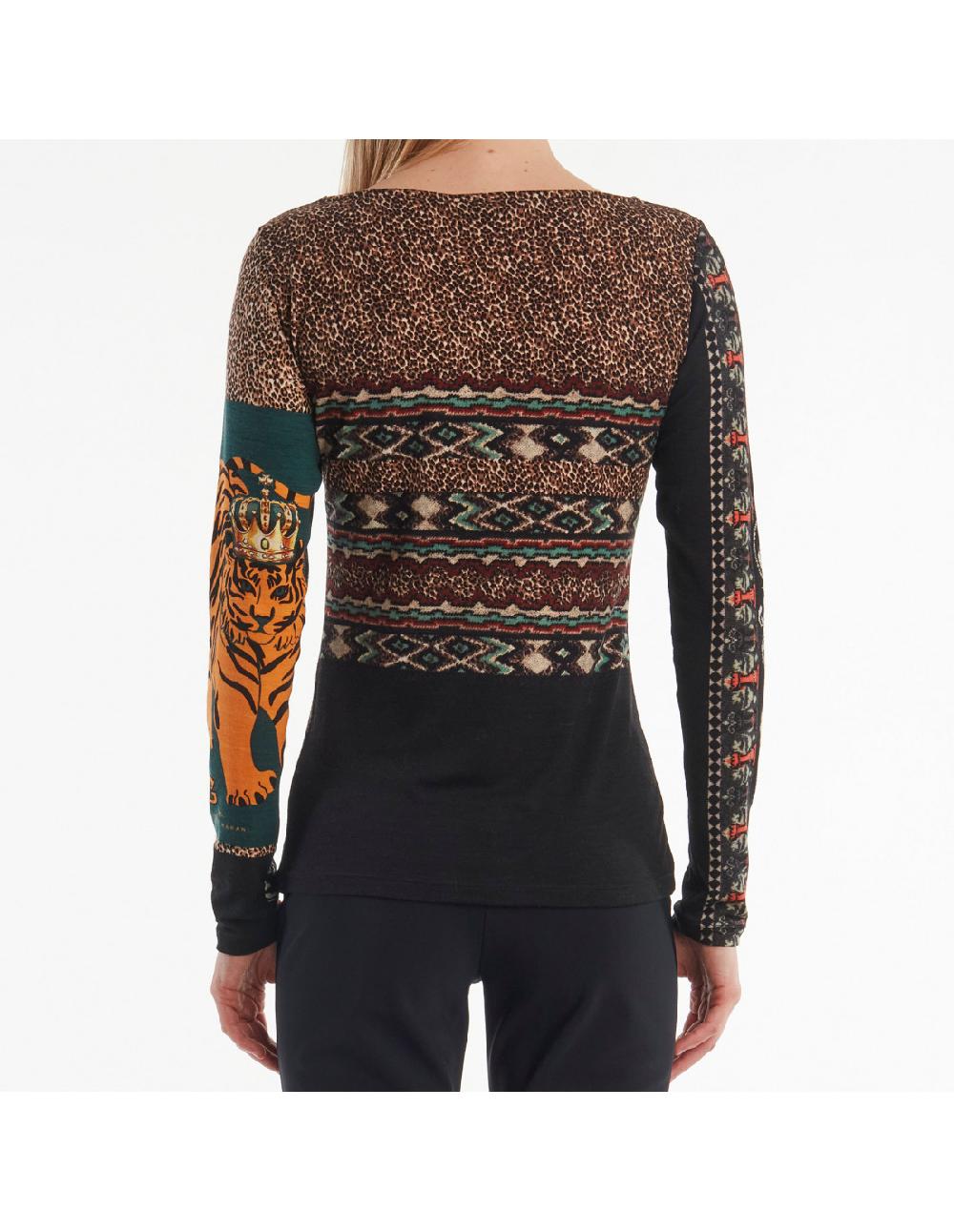 Angelo marani T-SHIRT ST QUEEN M/L Vendita Calda
