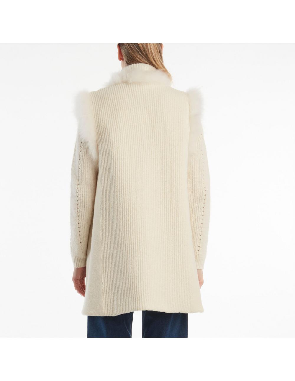 Angelo marani GILET C/BORDI IN PELLICCIA Vendita